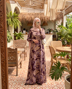 Kaftan Abaya Takım - Mocha