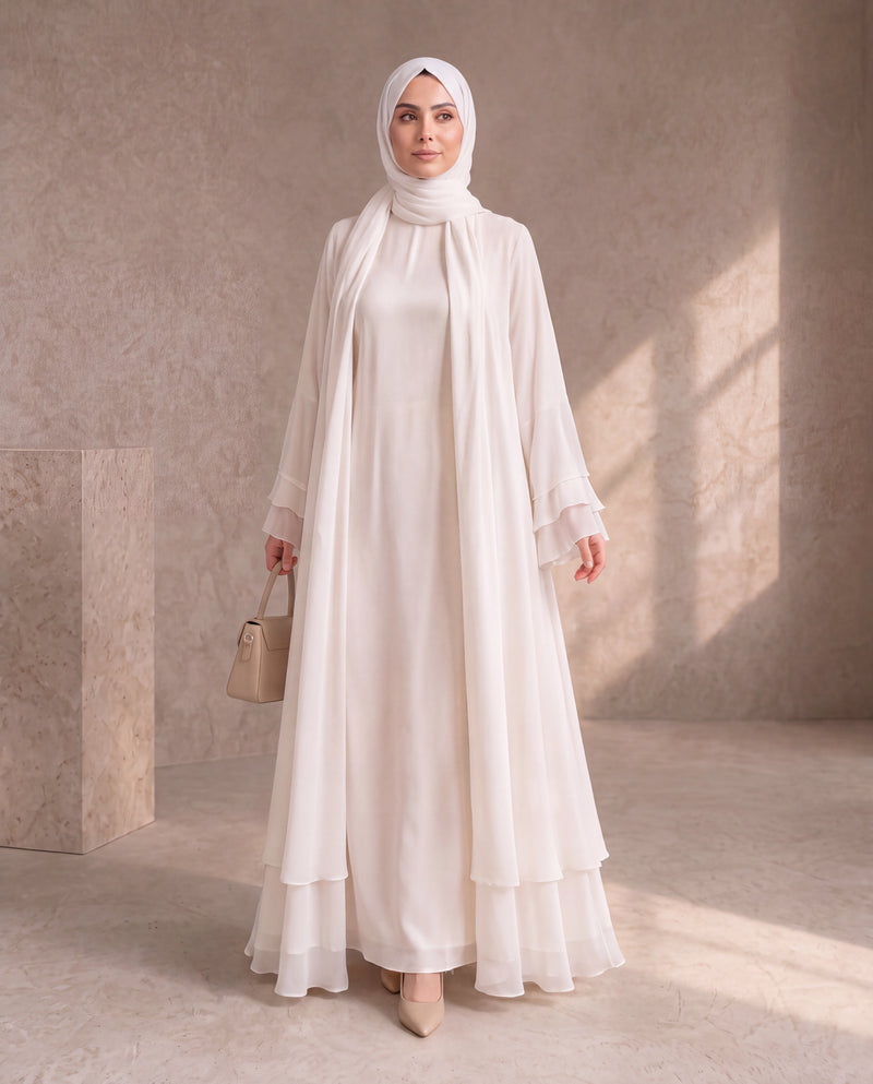 Çift Katlı Abaya