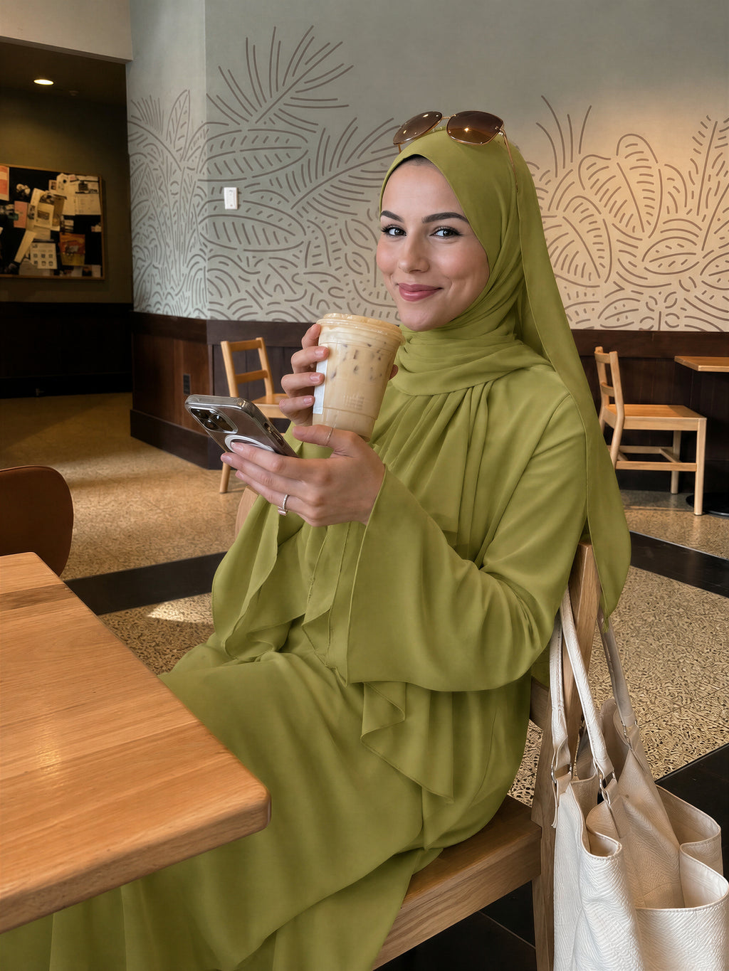 Çift Katlı Abaya