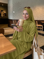 Çift Katlı Abaya