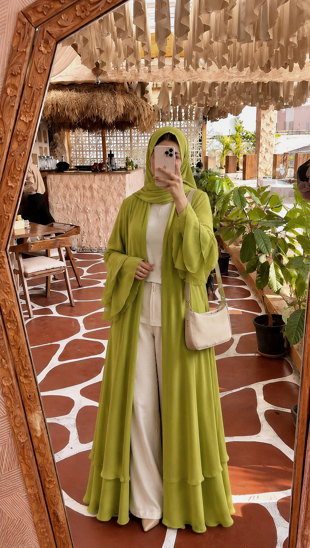 Çift Katlı Abaya