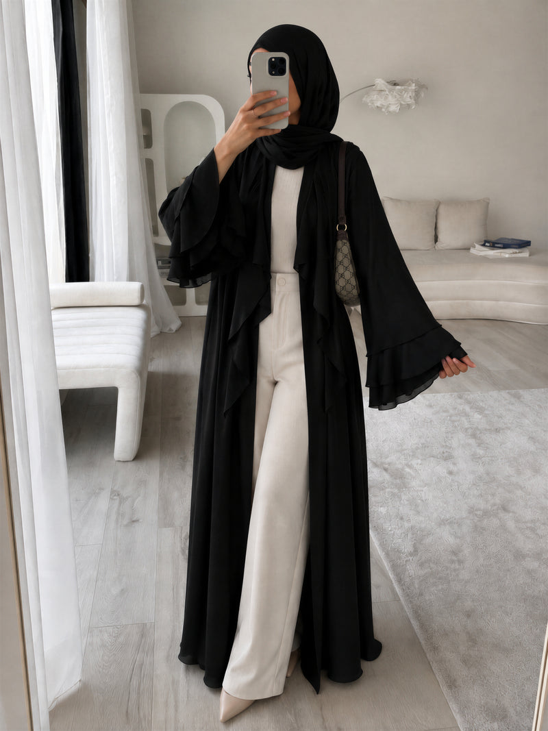 Çift Katlı Abaya